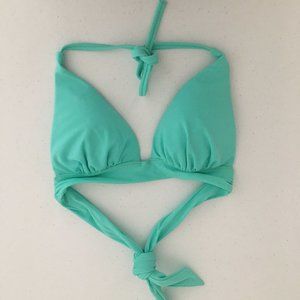 Victoria's Secret Swim Top Bikini Bra Blue Aqua S